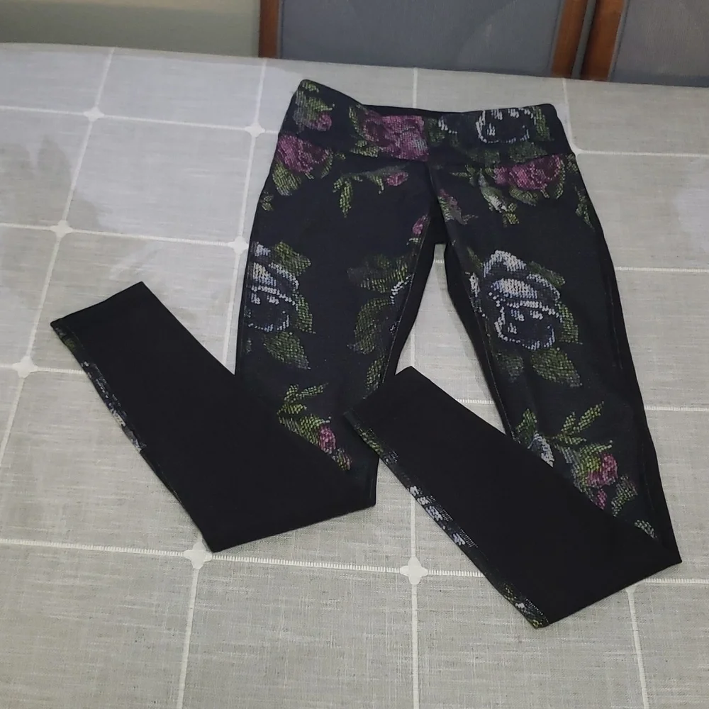 Lululemon Athletica Wunder Under Garden Party Floral Leggings, Size 4